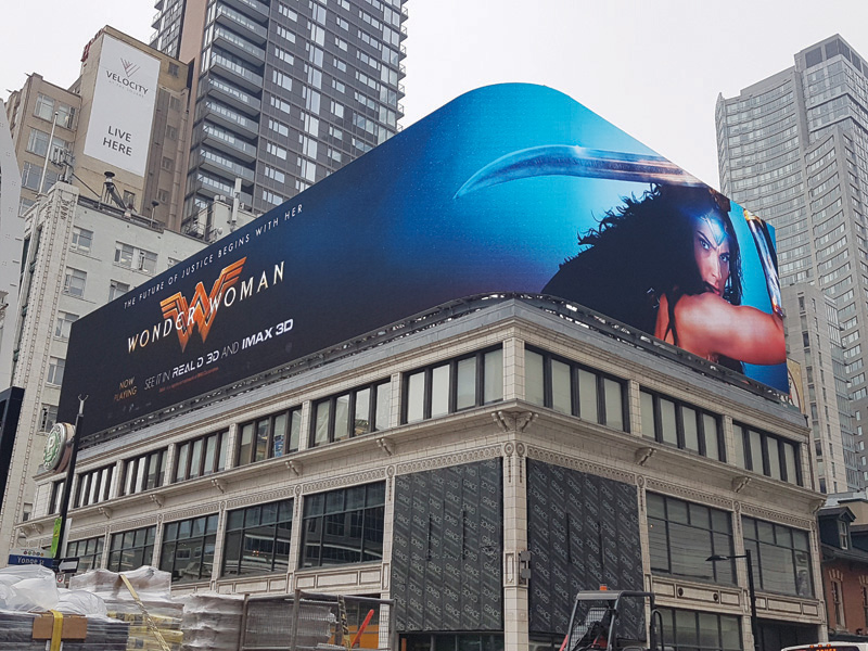 Wonder Woman Billboard